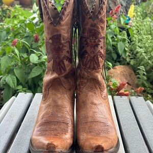 Brown Western Cowboy Boots